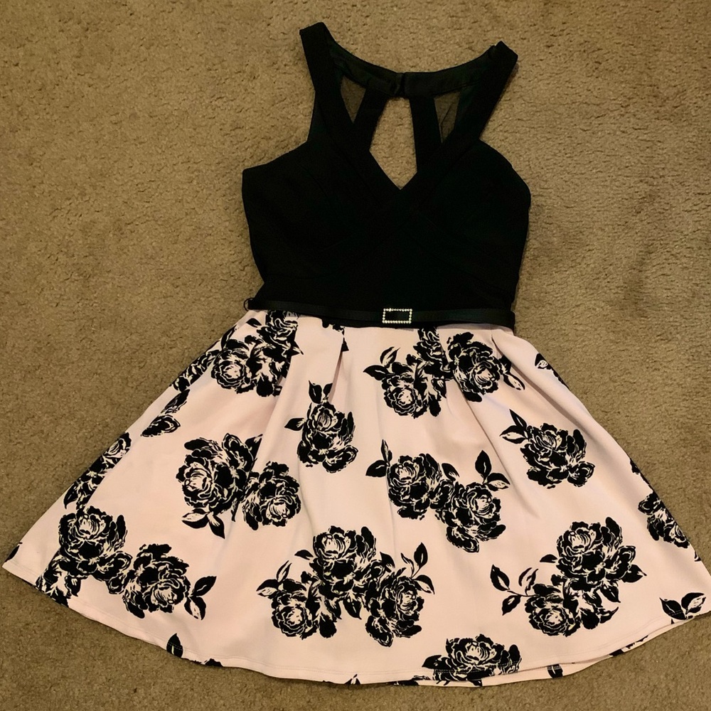 Formal floral dress